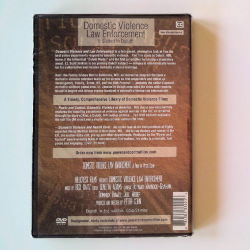 Domestic Violence and Law Enforcement: It Started in Duluth DVD - Image 2