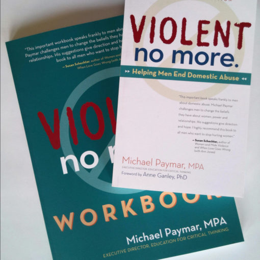 Violent No More: Helping Men End Domestic Abuse set - book/workbook
