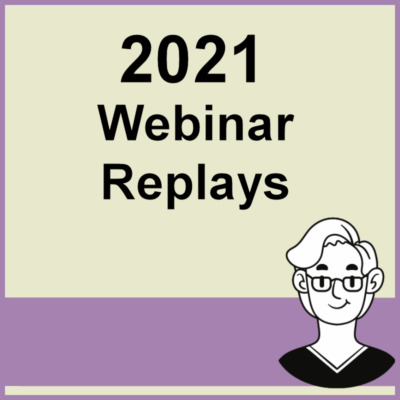 2021 Webinar Series