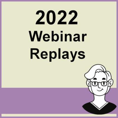 2022 Webinar Series